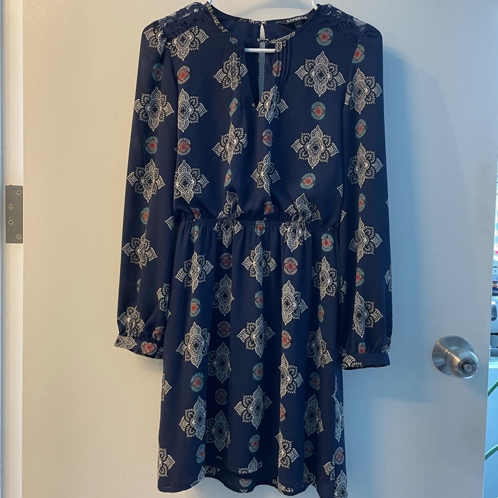 Express long sleeve dress
